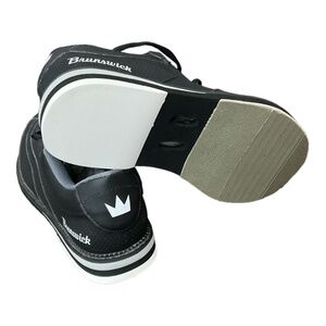 Brunswick Men's Rampage Wide Bowling Shoes, Black, Size 9.5 Bowling Accessories For Men Brunswick Men\u0027s Rampage Bowling Shoes